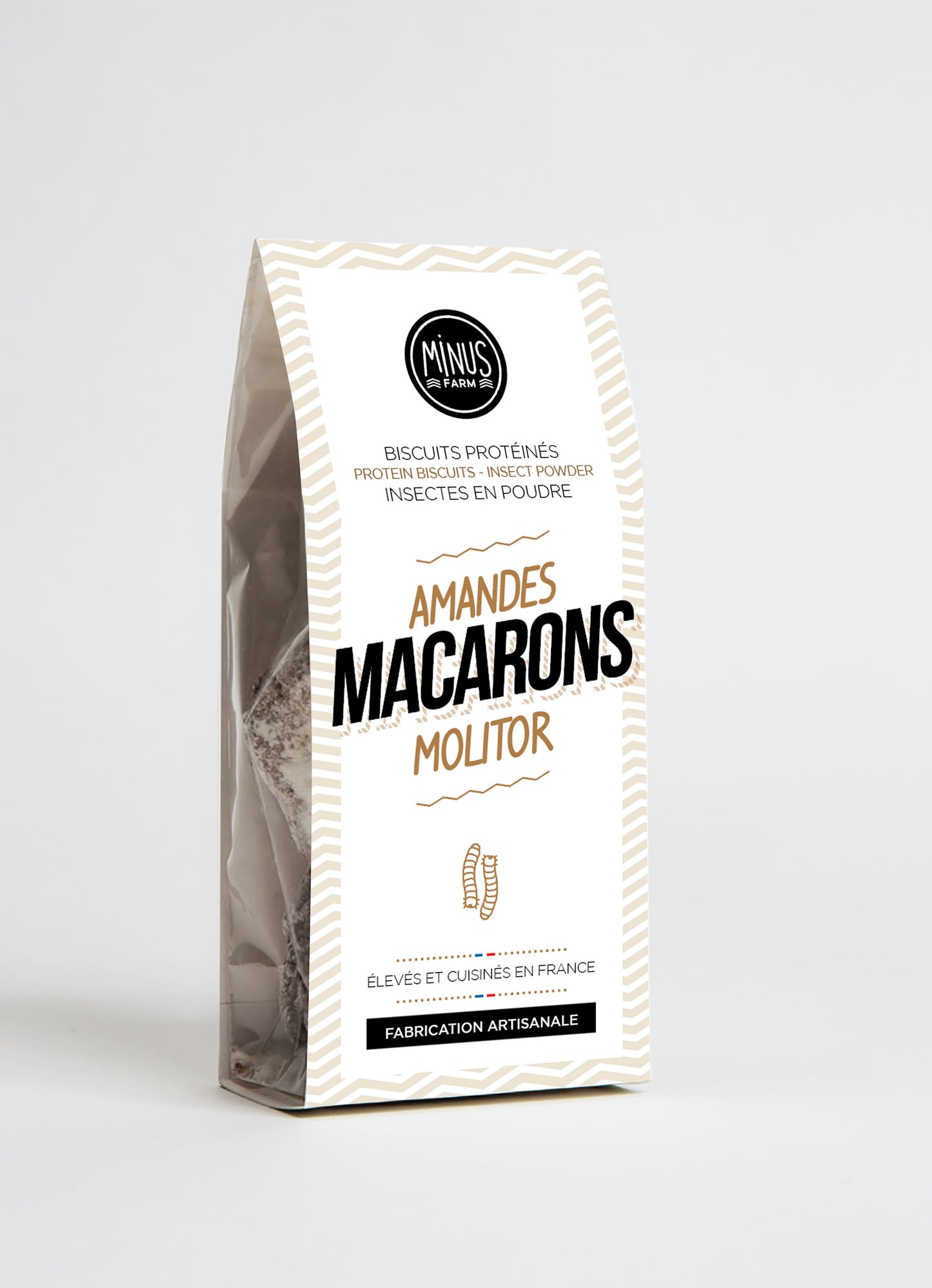 Macarons amandes ténébrion